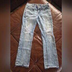 BKE Women's Distressed Jeans 30S